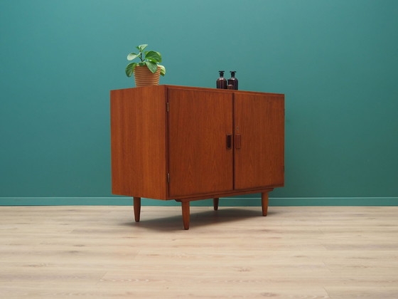 Image 1 of Teakholz-Schrank, Dänisches Design, 1960er Jahre, Designer: Børge Mogensen, Hersteller: Søborg Møbler