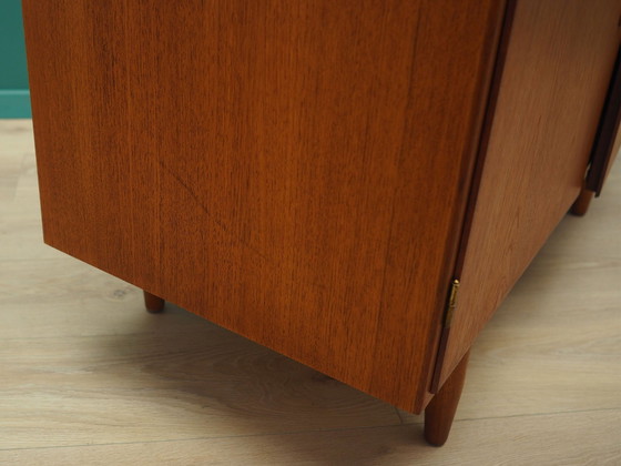 Image 1 of Teakholz-Schrank, Dänisches Design, 1960er Jahre, Designer: Børge Mogensen, Hersteller: Søborg Møbler