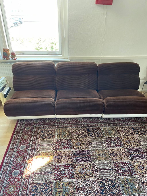 Modulares Sofa im Vintage-Stil