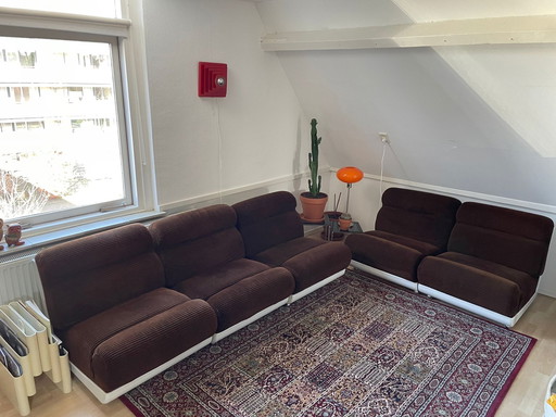 Modulares Sofa im Vintage-Stil