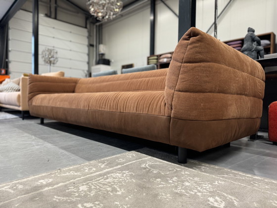 Image 1 of Label Cocoon 4-Sitzer Sofa Bric Stoff Leder