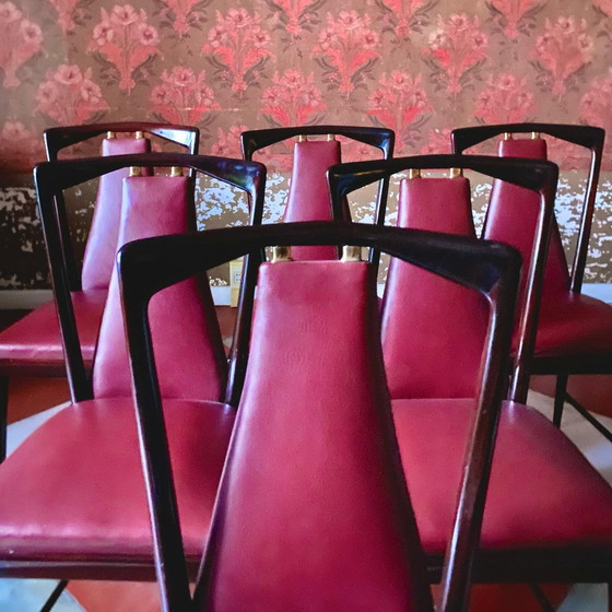 Image 1 of 7X Borsani-Esszimmer-Set