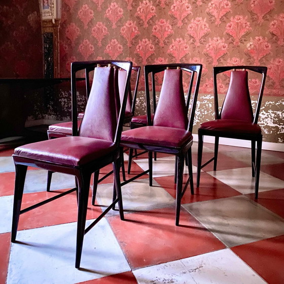 Image 1 of 7X Borsani-Esszimmer-Set