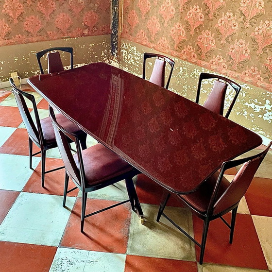Image 1 of 7X Borsani-Esszimmer-Set