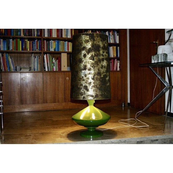 Image 1 of Vintage Keramik Stehlampe von Temde, Schweiz 1960er Jahre