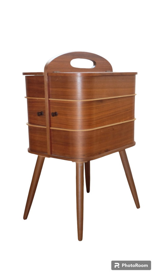 Nähkasten Dänish Design Teak Uk2Oeb