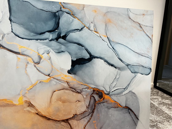 Image 1 of Wanddekoration mit Marmorstruktur