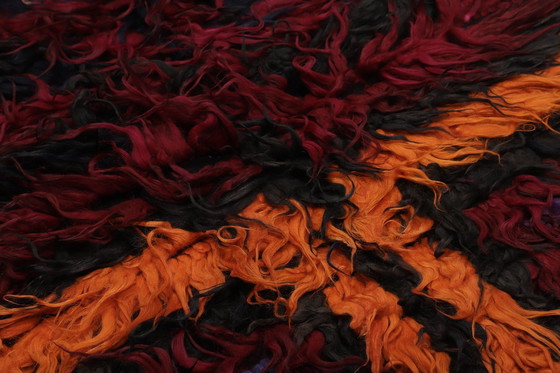 Image 1 of Designer Handgewebt Kelim Modern Und Pflanzen Natur Farbe - Kelim - 345 Cm - 125 Cm - Zottel Kelim