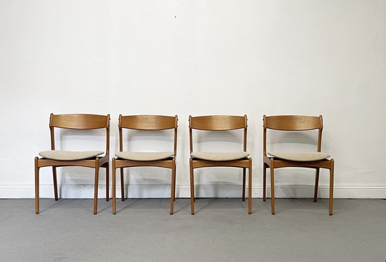 Image 1 of 4x Erik Buch Odd Esszimmerstühle