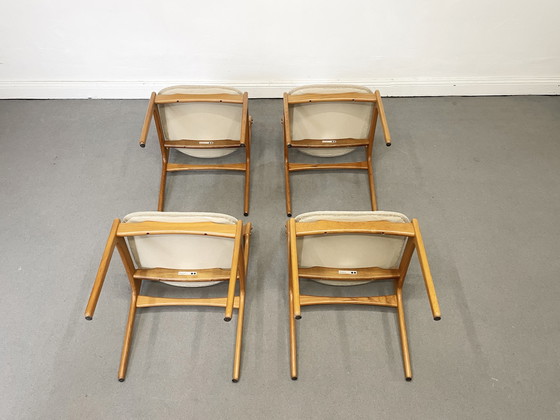 Image 1 of 4x Erik Buch Odd Esszimmerstühle