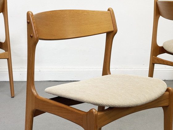 Image 1 of 4x Erik Buch Odd Esszimmerstühle