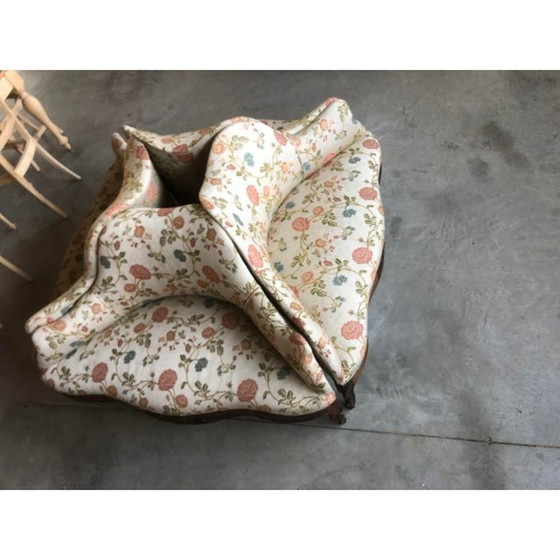 Image 1 of Ende des 19. Jahrhunderts italienische Zusammensetzung von 4 Original-Sofa
