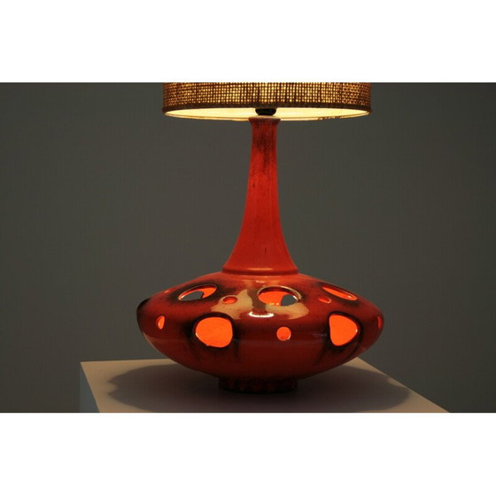 Image 1 of Vintage Keramiklampe, 1970er Jahre