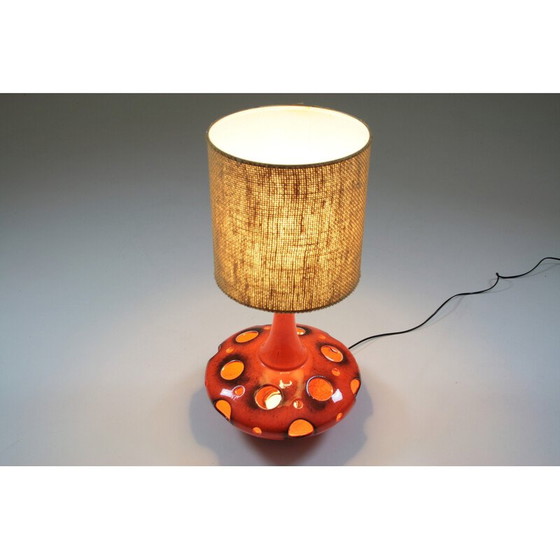 Image 1 of Vintage Keramiklampe, 1970er Jahre