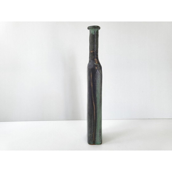 Image 1 of Flaschenvase aus Steingut, 1970