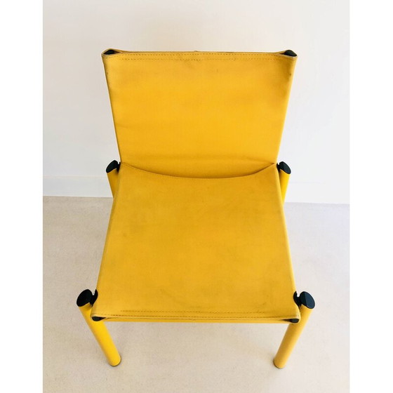 Image 1 of Ein Paar Vintage-Stühle "Mastro" von Afra und Tobia Scarpa für Molteni, Italien 1980