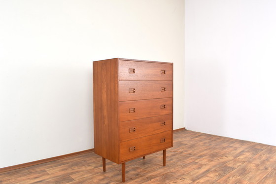 Image 1 of Mid-Century Dänische Teak Kommode, 1960S.