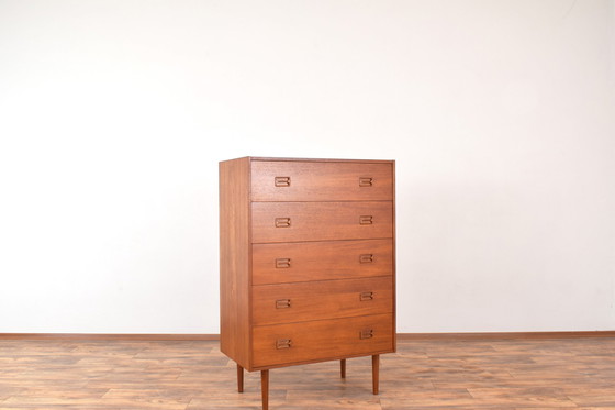 Image 1 of Mid-Century Dänische Teak Kommode, 1960S.