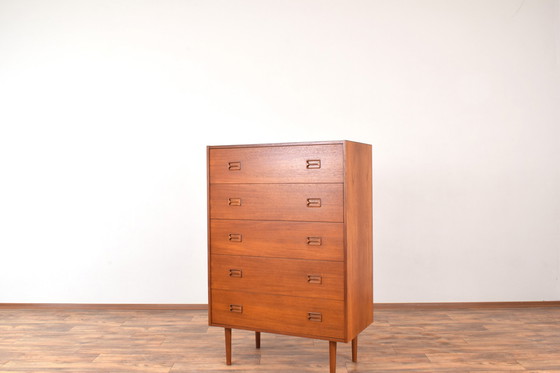 Image 1 of Mid-Century Dänische Teak Kommode, 1960S.