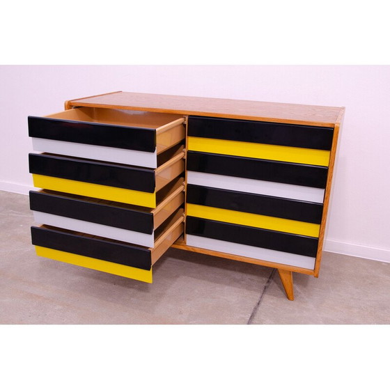 Image 1 of Vintage U-458 Kommode aus Buchenholz und Sperrholz von Jiri Jiroutek für Interier Praha, Tschechoslowakei, 1960