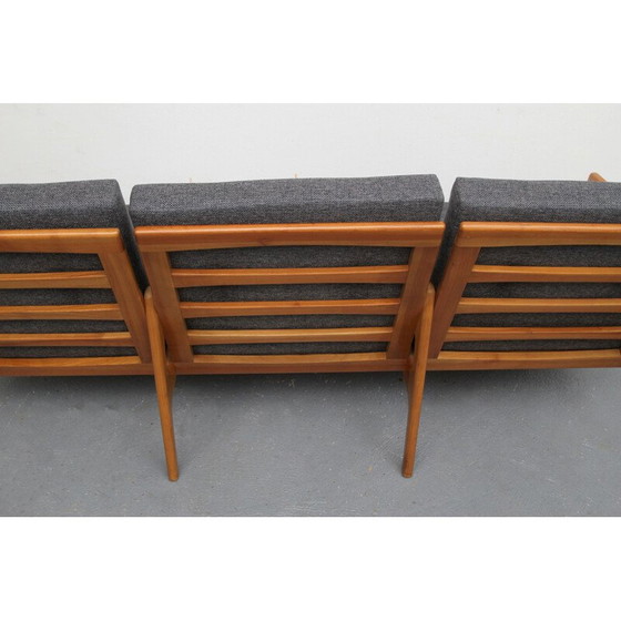 Image 1 of Vintage-Sofa aus Kirschholz, 1960