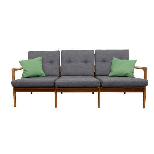 Vintage-Sofa aus Kirschholz, 1960