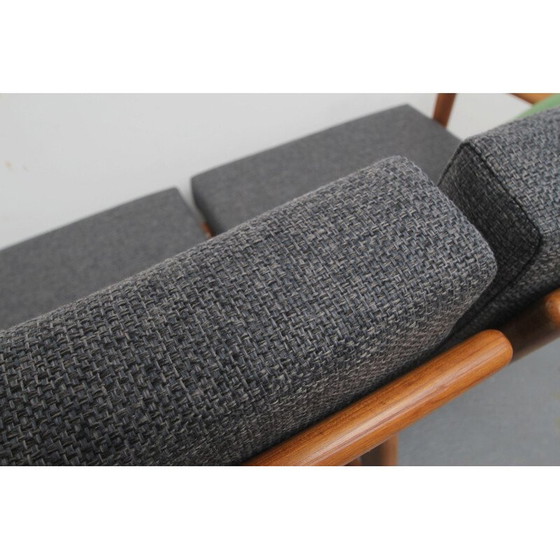 Image 1 of Vintage-Sofa aus Kirschholz, 1960