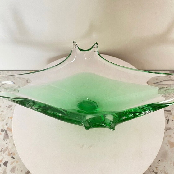 Image 1 of Grüne Gondel aus Muranoglas für Cristallo Venezia Ccc, Italien 1960