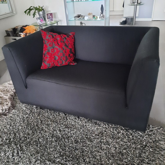 Image 1 of Gelderland 4800 3-Sitzer Loveseat und Maupertuus Couchtisch