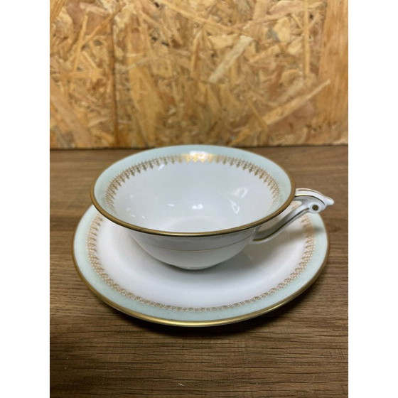 Image 1 of Vintage Art Deco Porzellan Kaffeeservice von Limoges Ch. Field Haviland