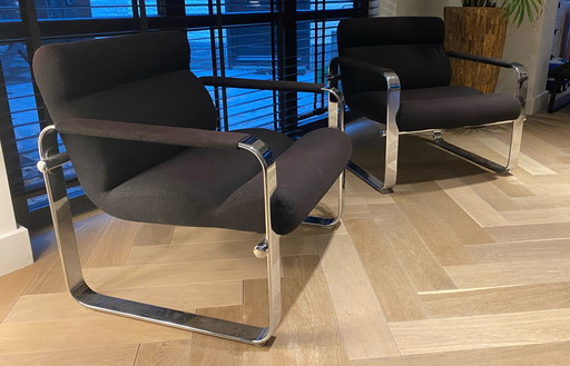 2x Mobel Italia Eero Aarnio Fauteuils