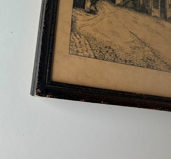 Image 1 of Schöne Radierung von A. Kawch 1947