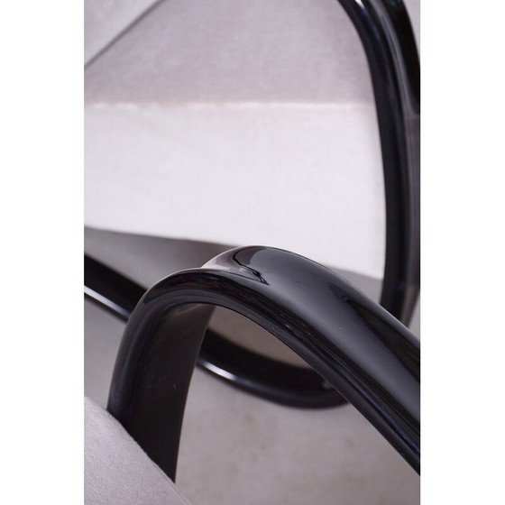 Image 1 of Paar graue H-269 Sessel von Jindrich Halabala für Up Zavody, Tschechoslowakei 1930er Jahre