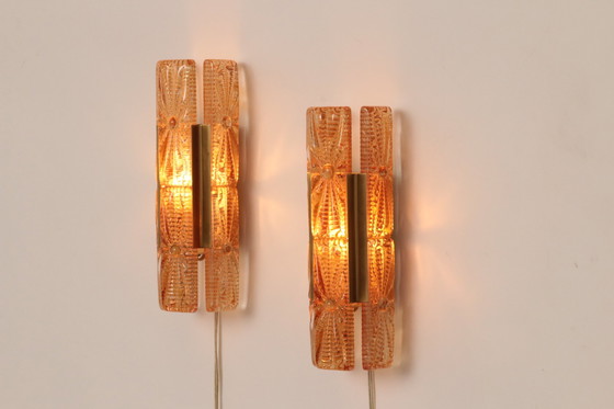 Image 1 of Dänisches Design Set Vitrika Aladdin Wandlampen, Dänemark 1960S