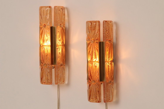 Image 1 of Dänisches Design Set Vitrika Aladdin Wandlampen, Dänemark 1960S