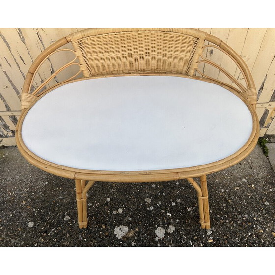 Image 1 of Schminktisch aus Bambus und Rattan von Anne bamboo, 1960