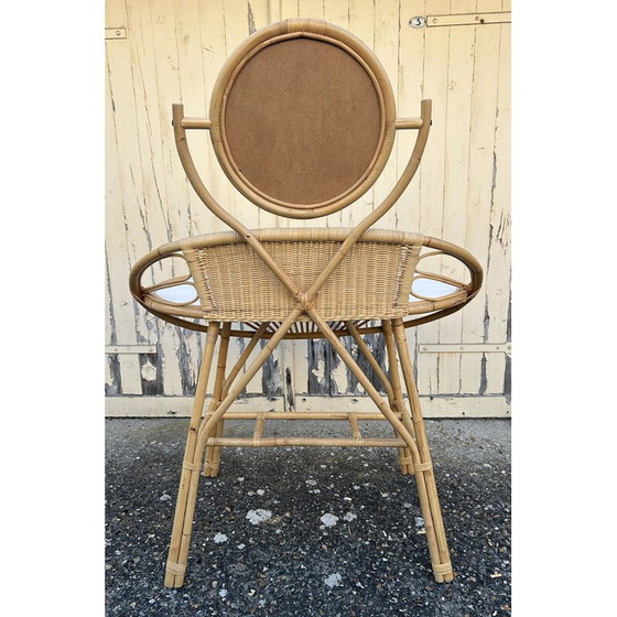 Image 1 of Schminktisch aus Bambus und Rattan von Anne bamboo, 1960