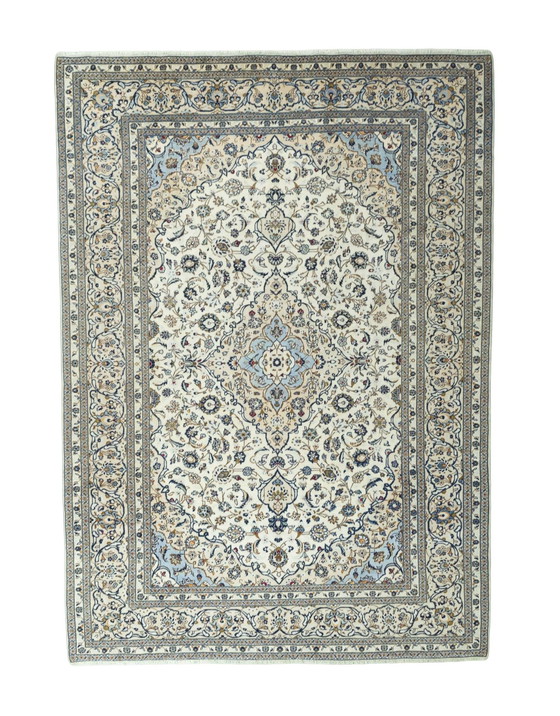 Image 1 of Handgeknüpfter Kashan Kork Orientteppich – 350 X 251 Cm