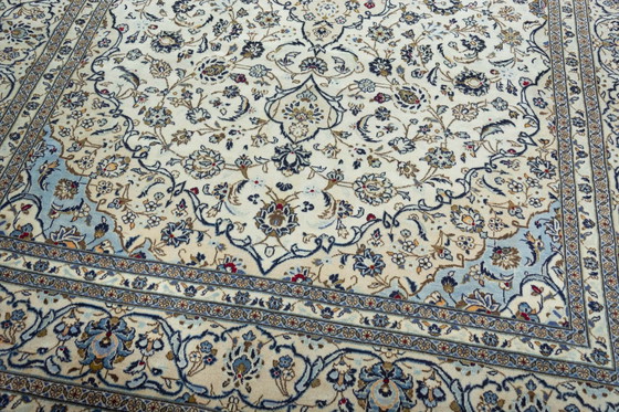 Image 1 of Handgeknüpfter Kashan Kork Orientteppich – 350 X 251 Cm