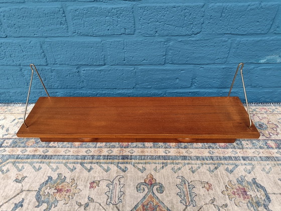 Image 1 of Vintage-Wandregal mit Schubladen