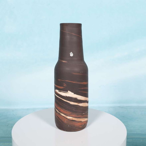 Vintage W-Germany 60er/70er Jahre Blumenvase, Fat Lava Bodenvase