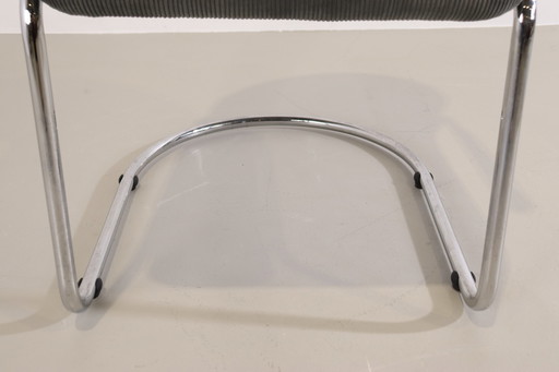 2x Gebr. Van der Stroom Dutch Originals Modell Gispen 413R Stuhl