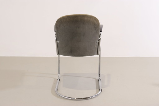 2x Gebr. Van der Stroom Dutch Originals Modell Gispen 413R Stuhl