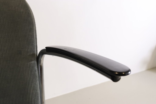 2x Gebr. Van der Stroom Dutch Originals Modell Gispen 413R Stuhl