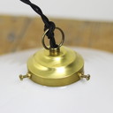 Art Deco Opaline Pendelleuchte