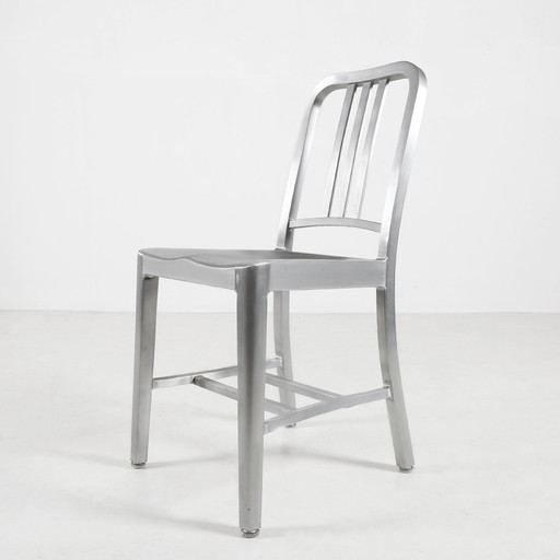 Vintage Aluminium Emeco Marine Stuhl, 1940S