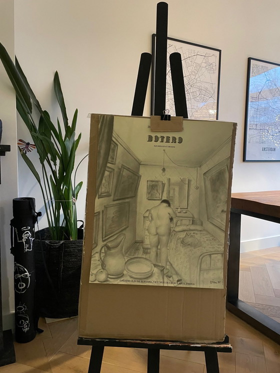 Image 1 of Fernando Botero (1923-2023), Botero Aquarelles Et Dessins 18 Mars-30 Avril 1976, Imp. Dermont Paris, Gedruckt in Frankreich