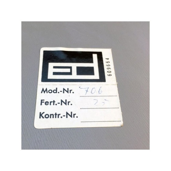 Image 1 of Runder Vintage-Spiegel aus Lucitharz von Ed, 1960