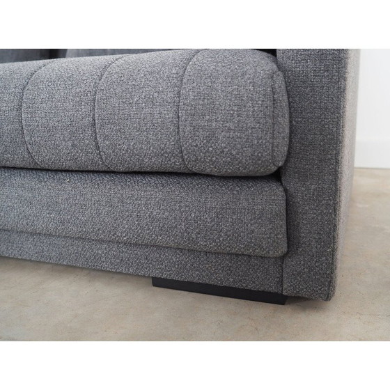 Image 1 of Skandinavisches graphitfarbenes Ecksofa, 2000er Jahre