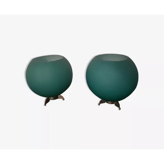 Image 1 of Paar alte De Majo-Lampen aus Muranoglas, 1970-1980er Jahre